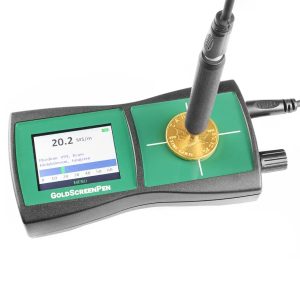 Thiết bị kiểm tra kim loại quý GoldScreenPen chính hãng Goldanalytix sở hữu đầu dò cảm biến nhỏ nhất thế giới.